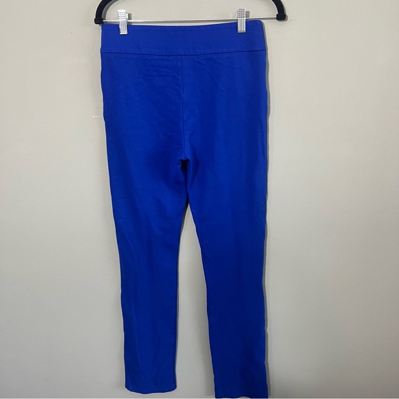 INC International Concepts Royal Blue Elastic Waist Skinny Office Pants, Size 4 - Picture 6 of 10